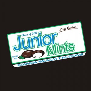 Junior Mint t-shirt design and print